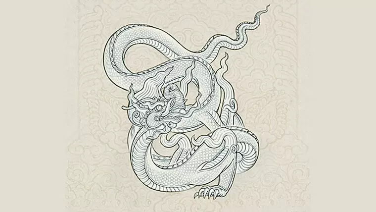 vietnamese dragon art